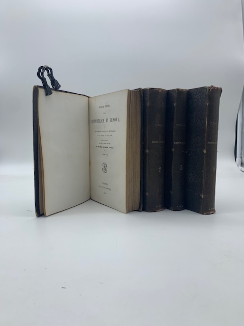 Nuova istoria della Repubblica di Genova, del suo commercio e della sua letteratura dalle origini all'anno 1797. Volume primo (-quarto)